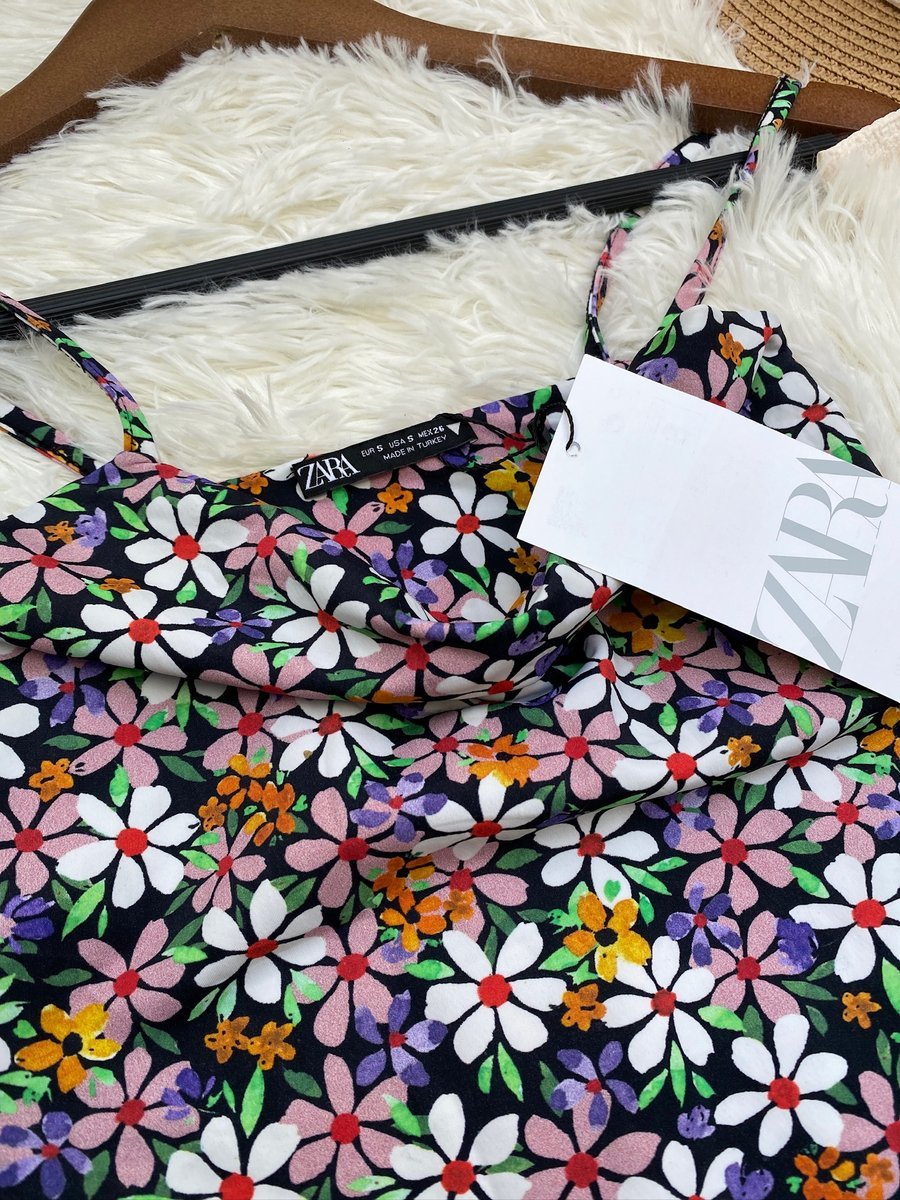 Vestido ZARA floreado — miniatura 3