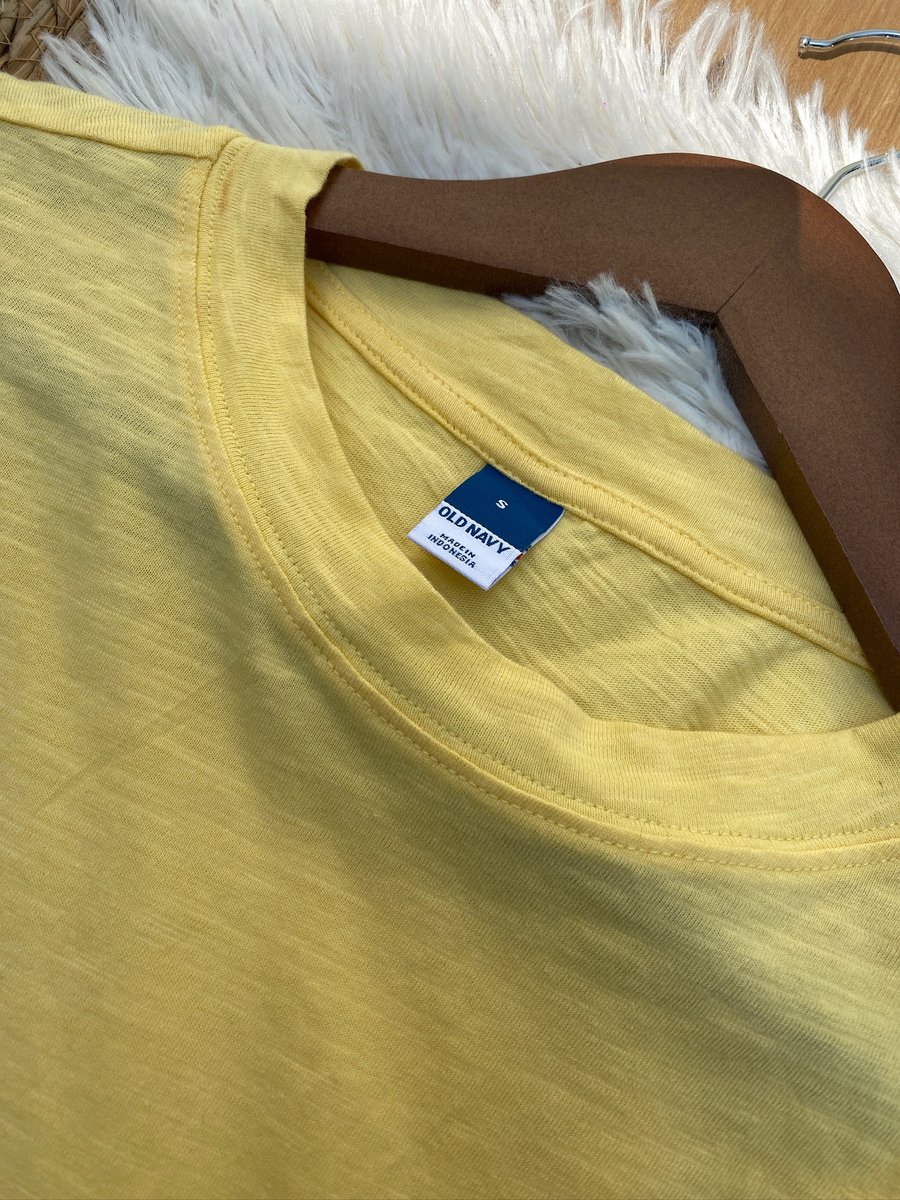 Vestido OLD NAVY amarillo — miniatura 3