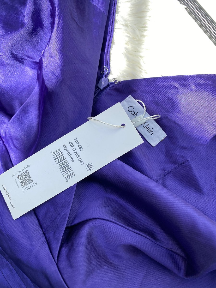Vestido Calvin Klein azul — miniatura 3