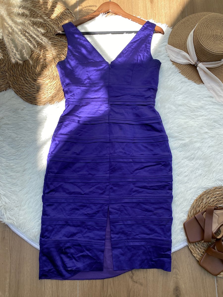 Vestido Calvin Klein azul — miniatura 4