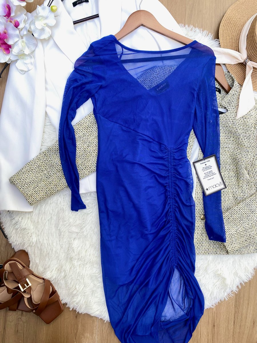 Vestido BEBE azul — miniatura 2