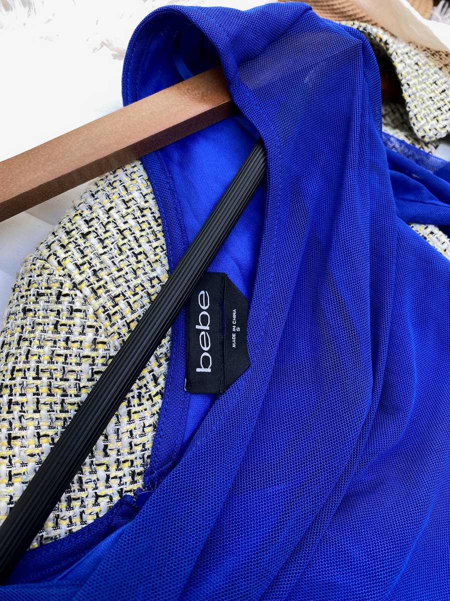 Vestido BEBE azul — miniatura 3