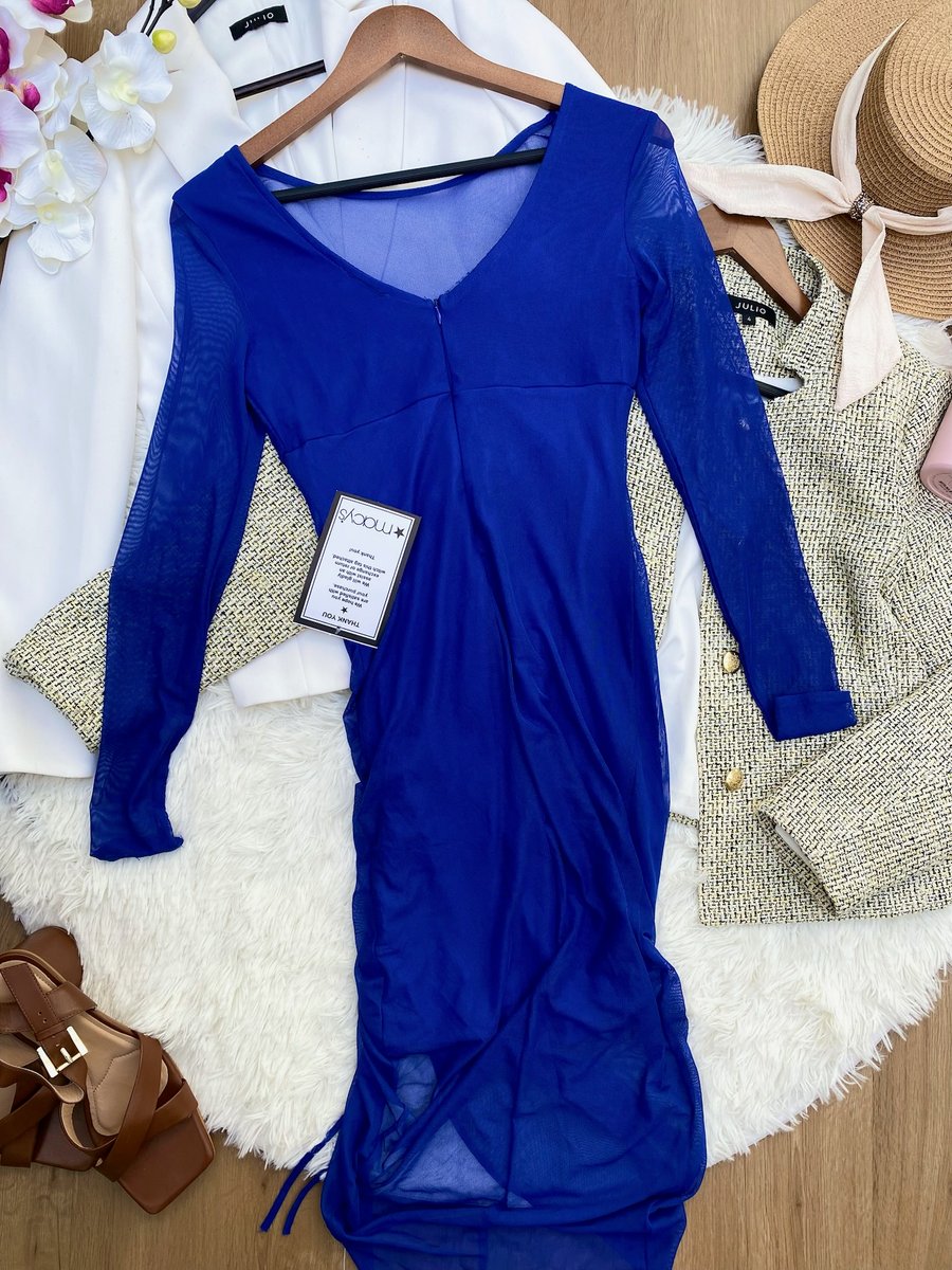 Vestido BEBE azul — miniatura 4