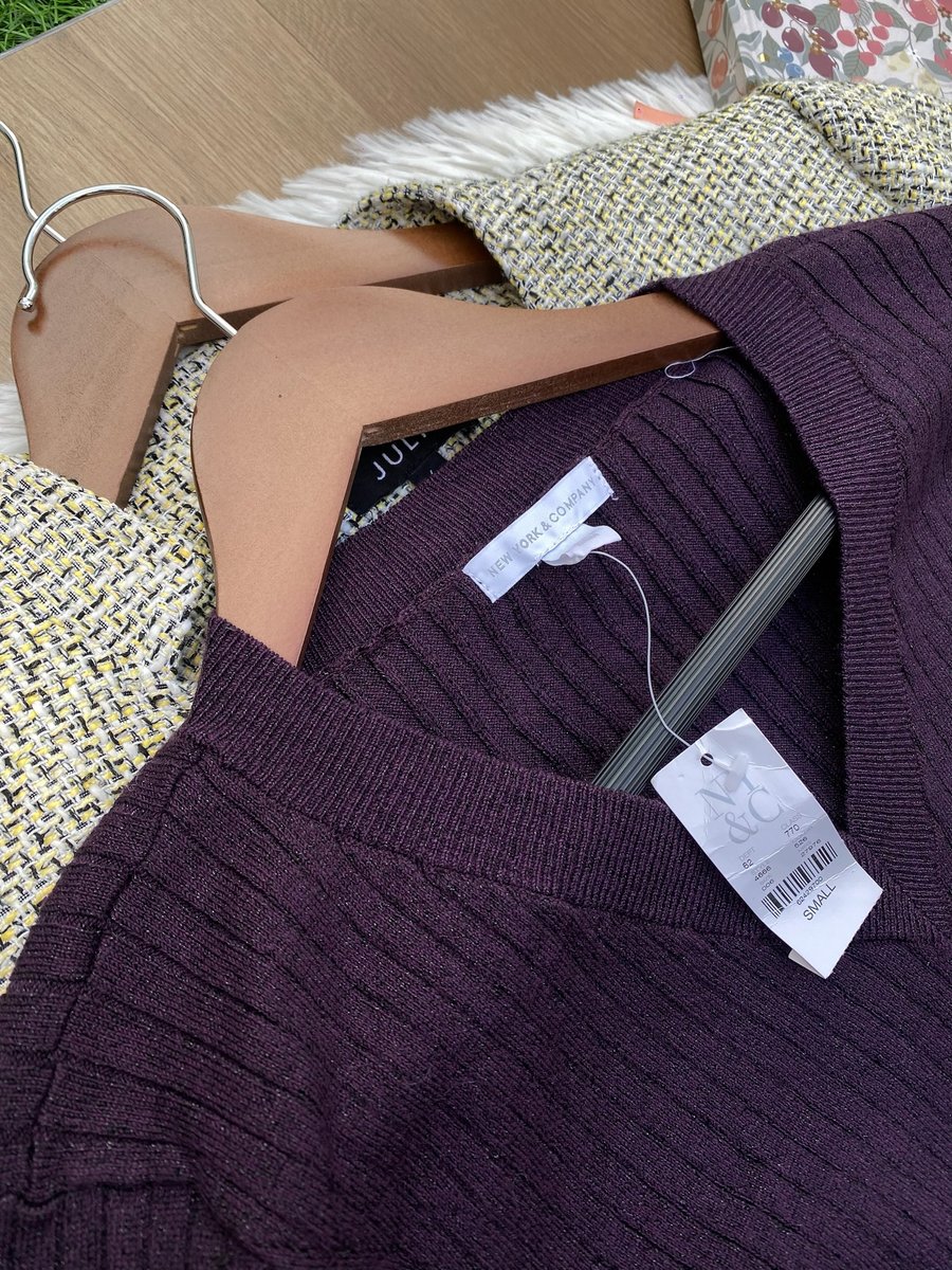 Vestido NEW York & Company morado — miniatura 3