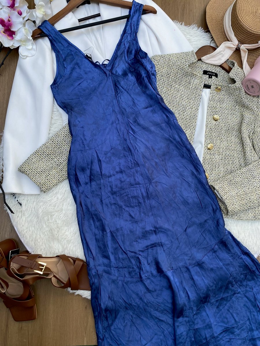 Vestido LULUS Azul — miniatura 2
