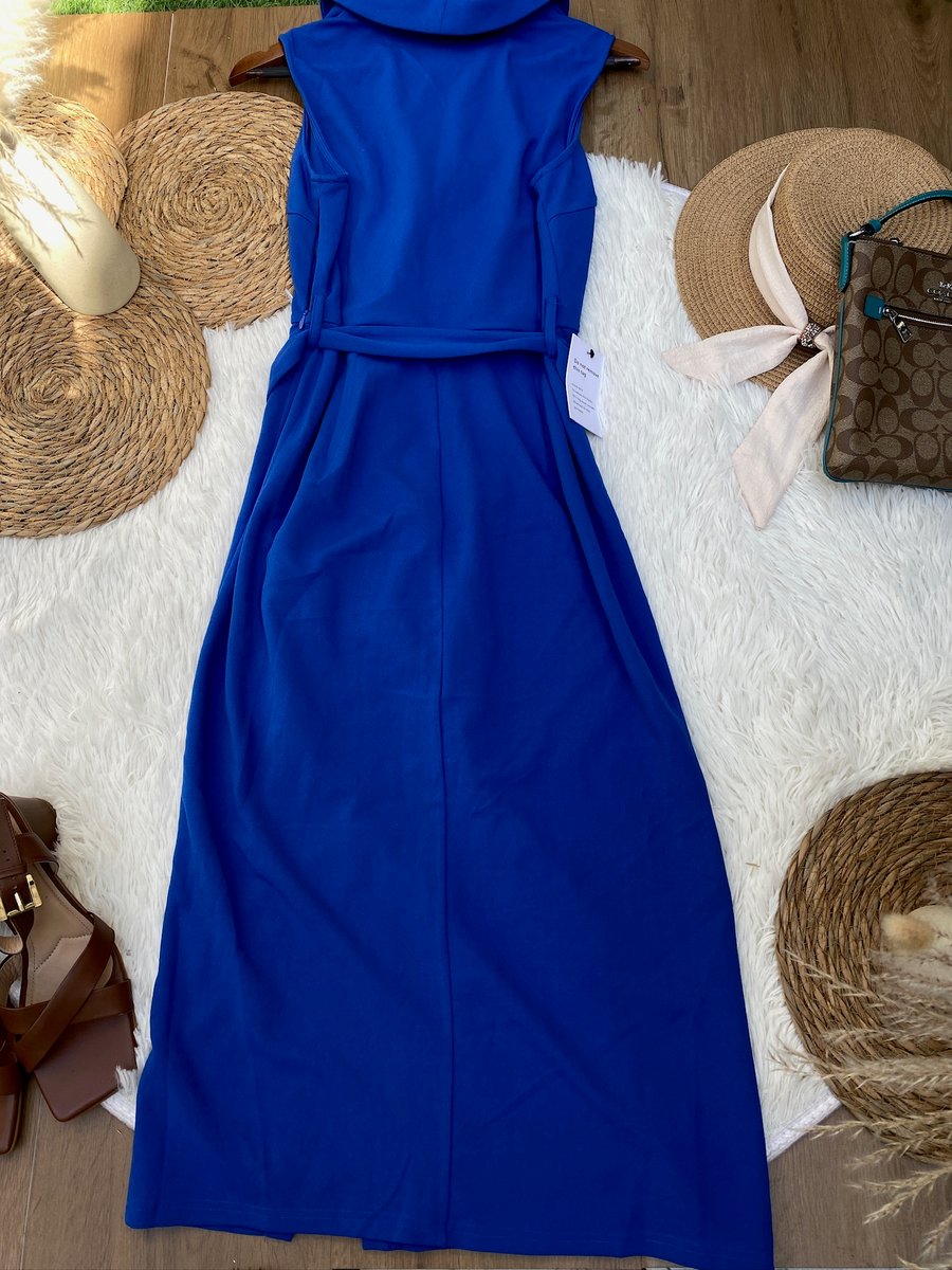Vestido GRACE KARIN Azul — miniatura 4