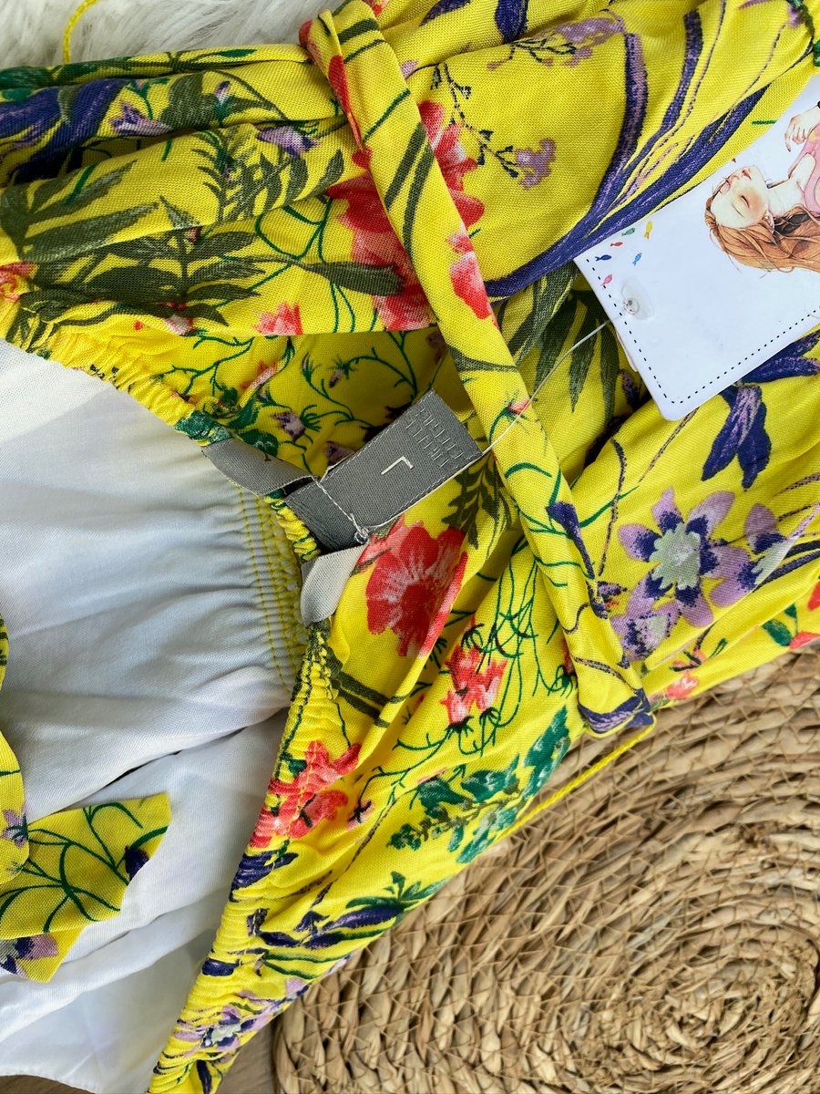 Vestido NINE EIGTH Amarillo Tropical — miniatura 4