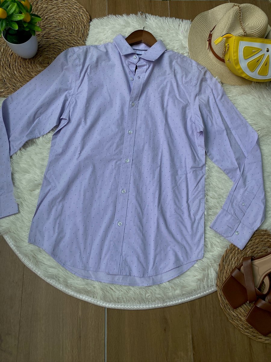 Camisa OLD NAVY Azul Punteado — miniatura 2