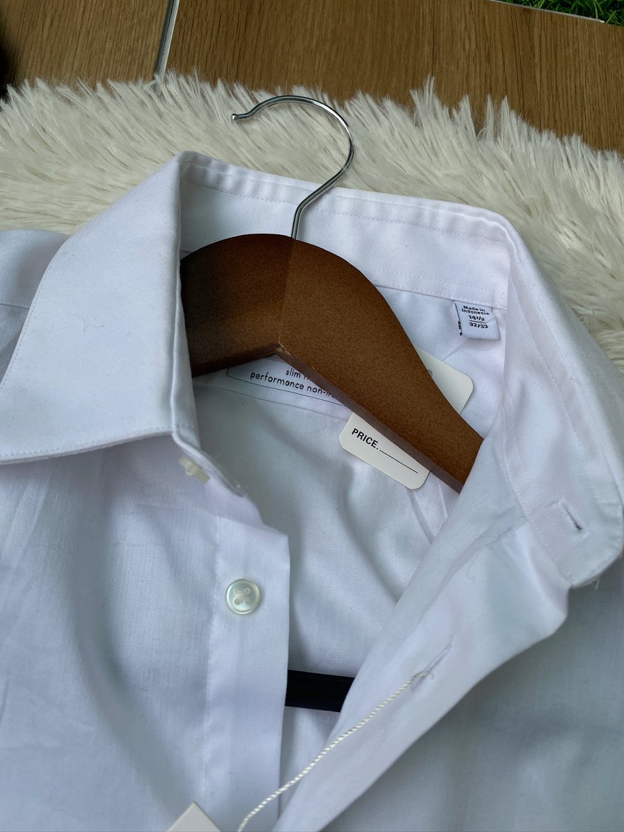 Camisa Calvin Klein Blanca Slim Fit — miniatura 3