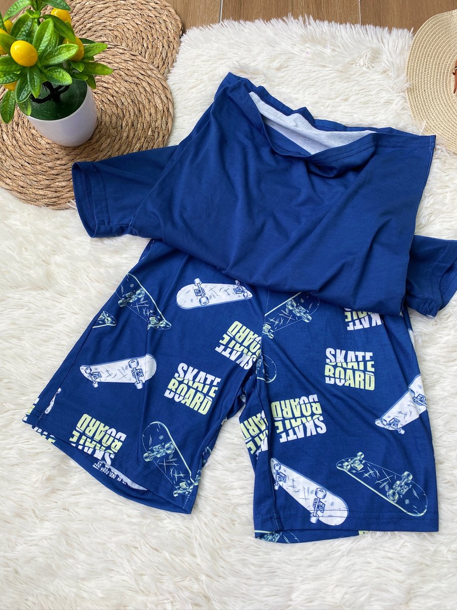 Conjunto Infantil “Skate Board” Playera + Short — miniatura 4