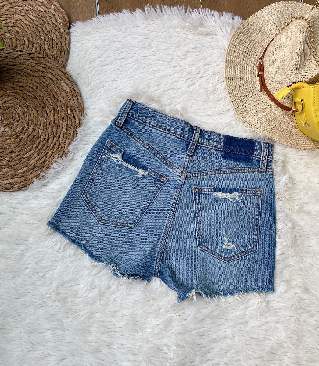 ABERCROMBIE & FITCH High Rise Mom Short — miniatura 5