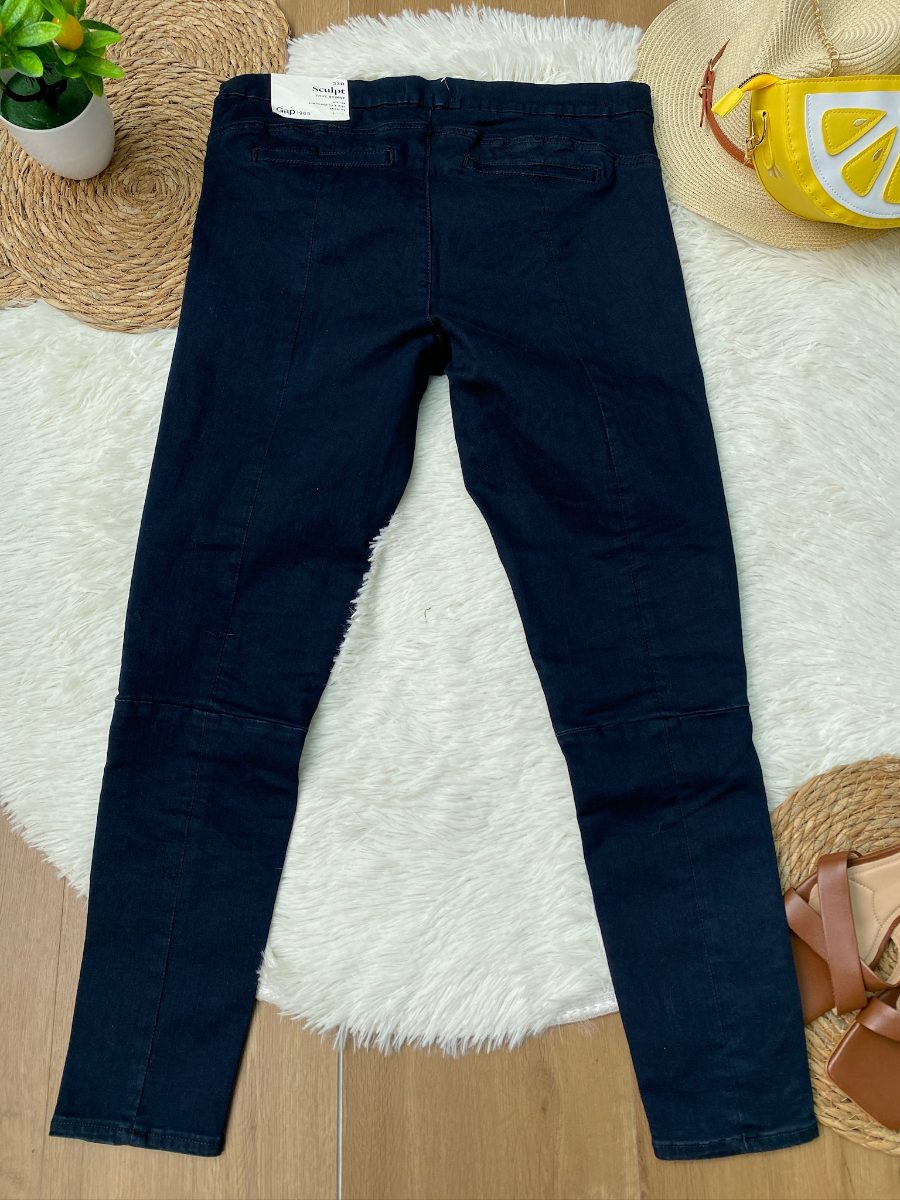 Jean GAP True Skinny Azul Oscuro — miniatura 3