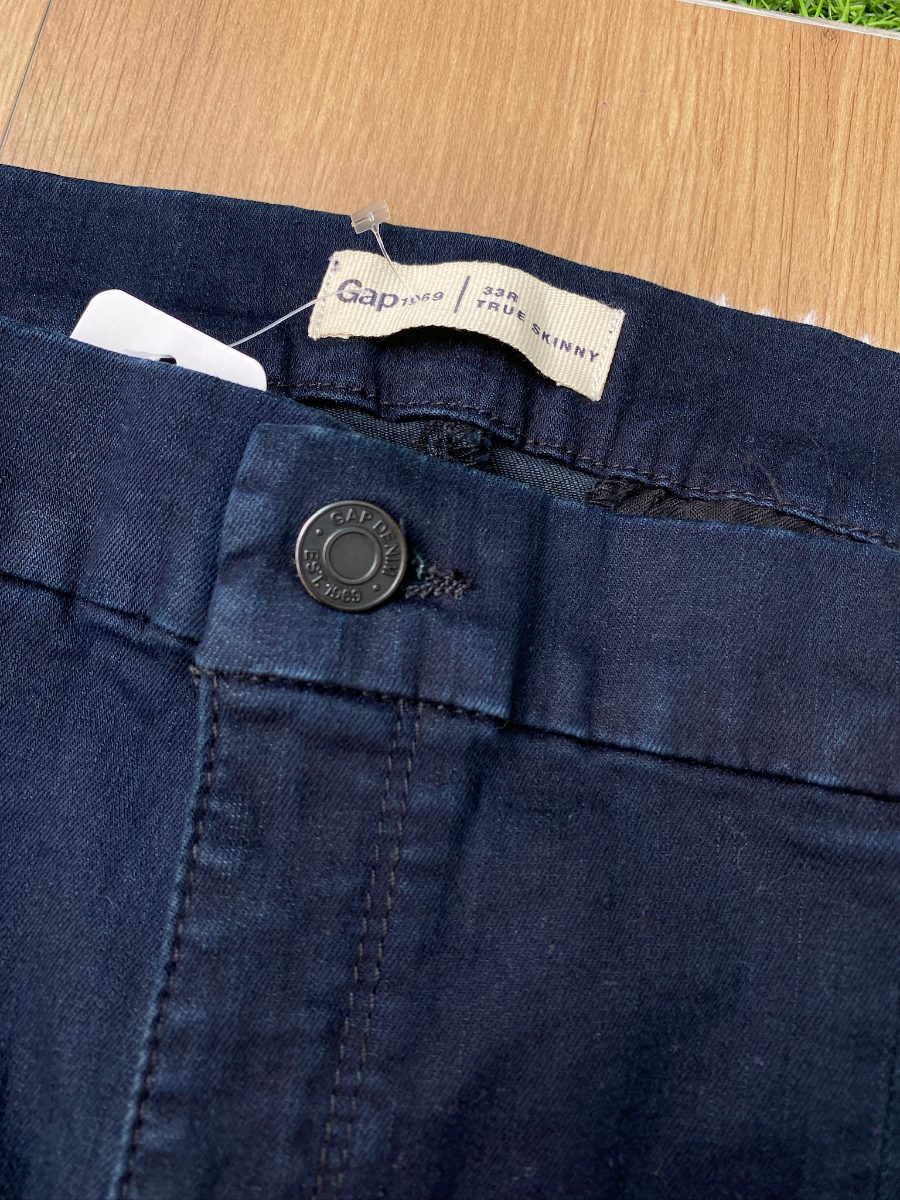 Jean GAP True Skinny Azul Oscuro — miniatura 4