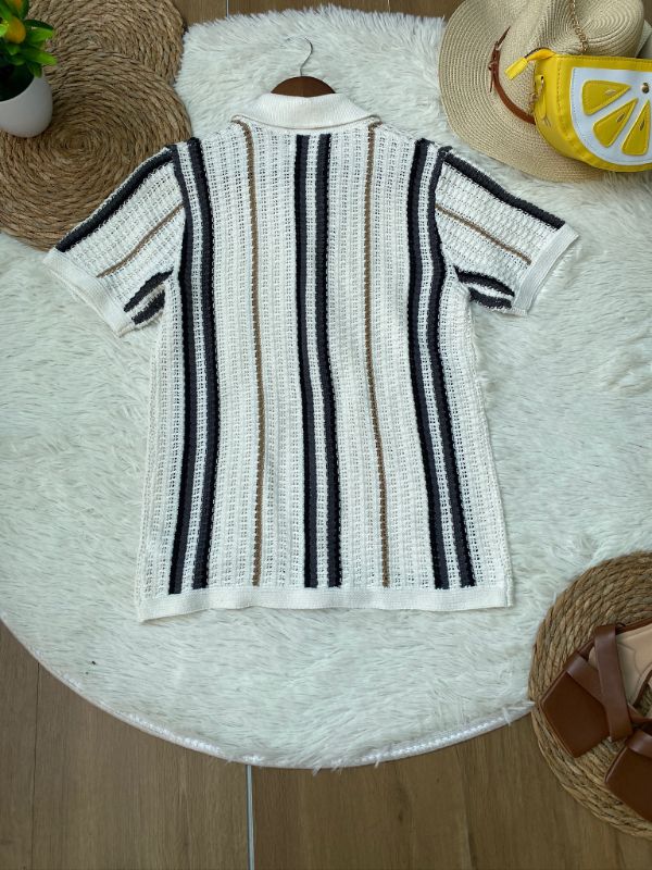Polo tejido AÉROPOSTALE Rayas Náuticas — miniatura 3