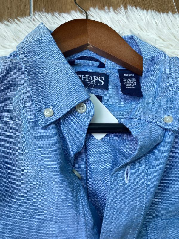 Camisa Oxford Azul Cielo CHAPS — miniatura 4