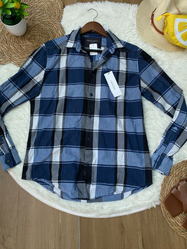 Camisa Cuadros Clásica CALVIN KLEIN — miniatura 2