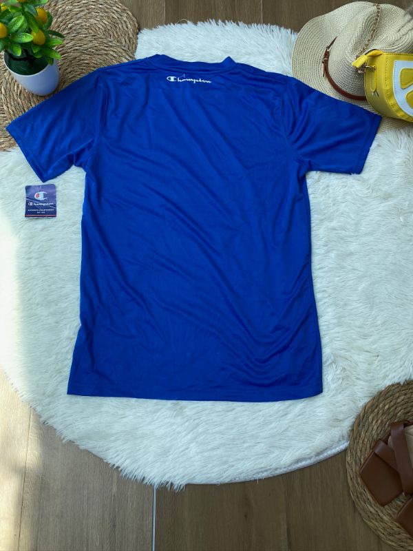 Playera CHAMPION Athleticwear Azul Rey — miniatura 3