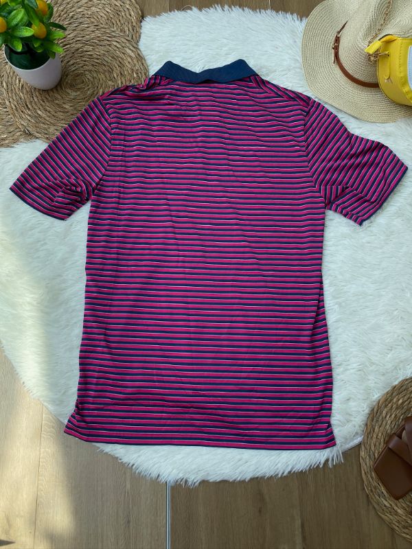 Polo Rayada Estilo Golf ADIDAS — miniatura 3