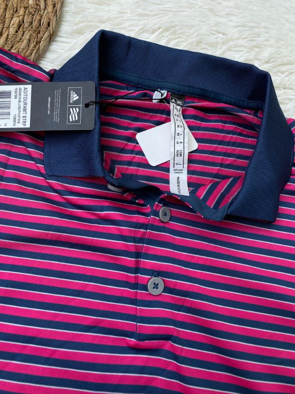 Polo Rayada Estilo Golf ADIDAS — miniatura 4