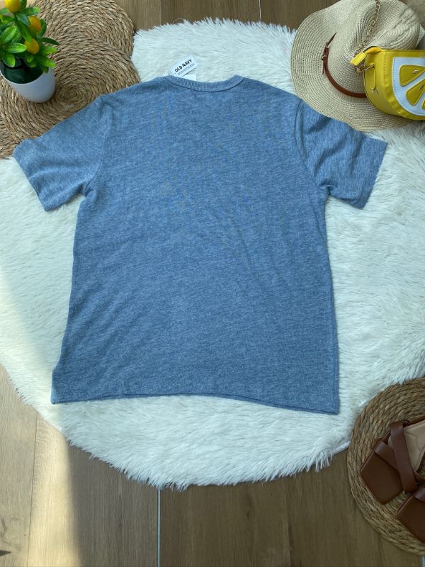 Playera OLD NAVY Azul Jaspeado — miniatura 3