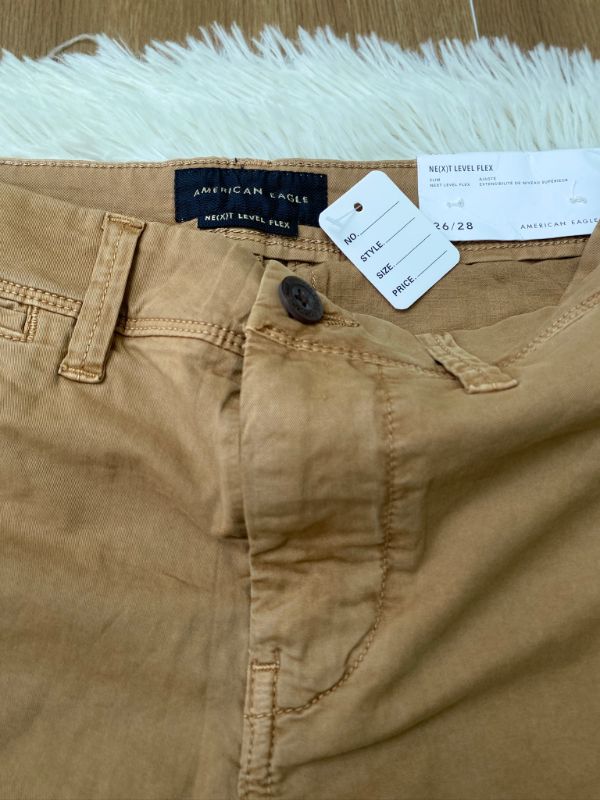 Pantalón AMERIAN EAGLE Flex Camel Premium — miniatura 4