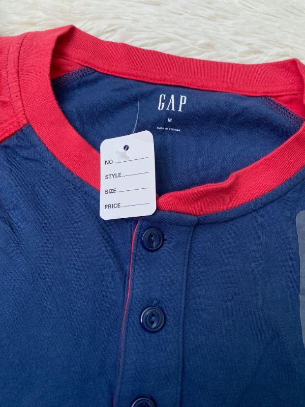 Playera GAP Estilo Baseball Manga Larga — miniatura 4