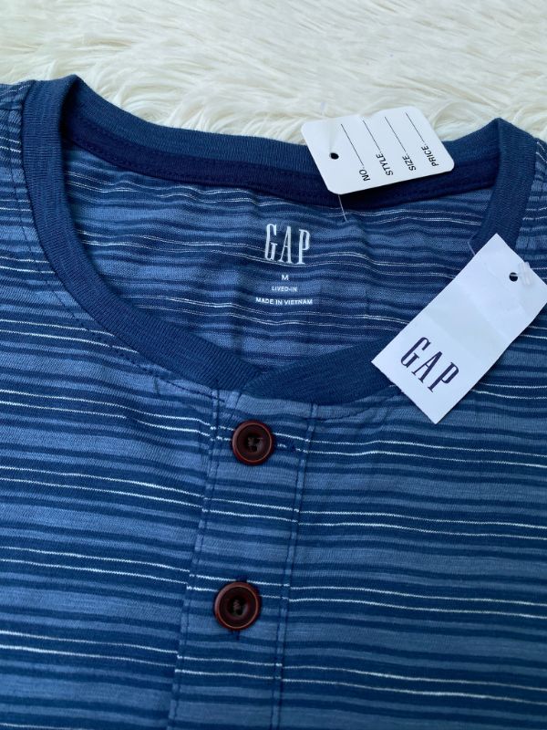 Playera GAP Rayas Finas Premium — miniatura 4