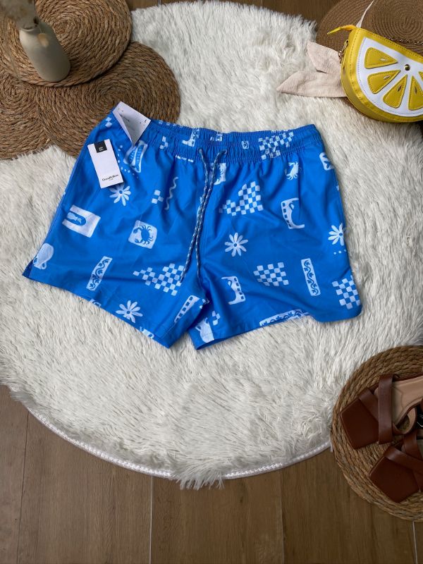 Short Playero GOODFELLOW Summer Blue — miniatura 3