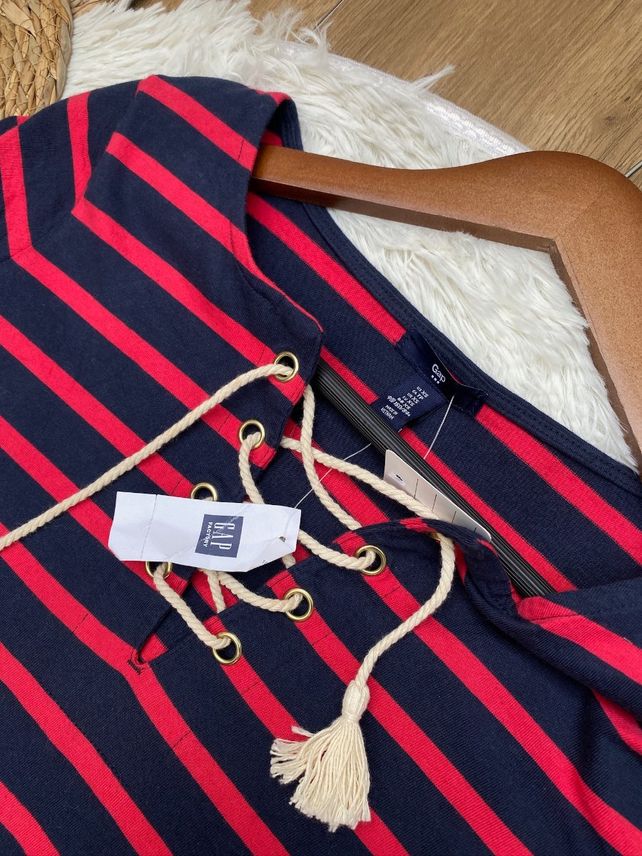 Vestido GAP Rayas Clásicas — miniatura 3
