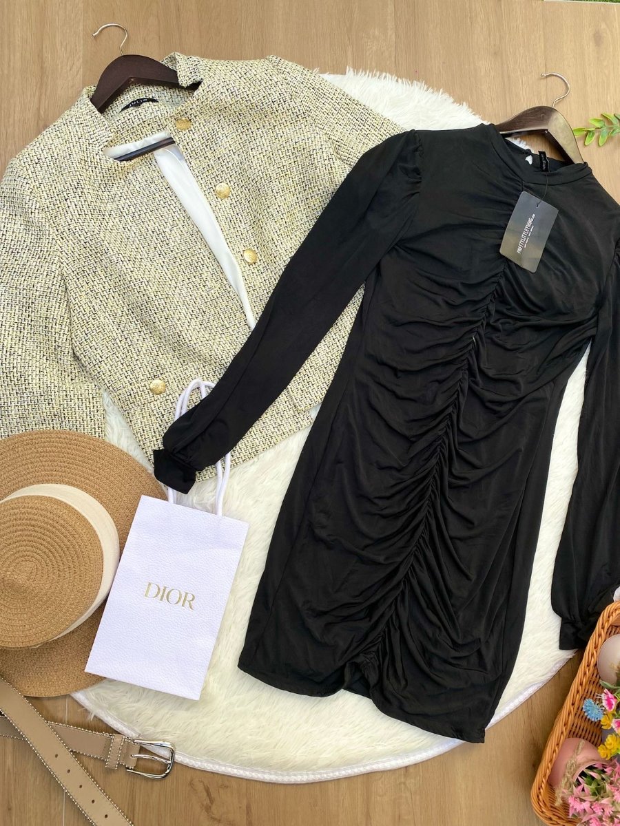 Vestido PRETTYLITTLETHING Midnight Glam — miniatura 3