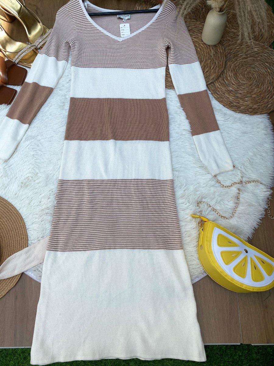 Vestido FRESHMAN 1996 Cappuccino — miniatura 2