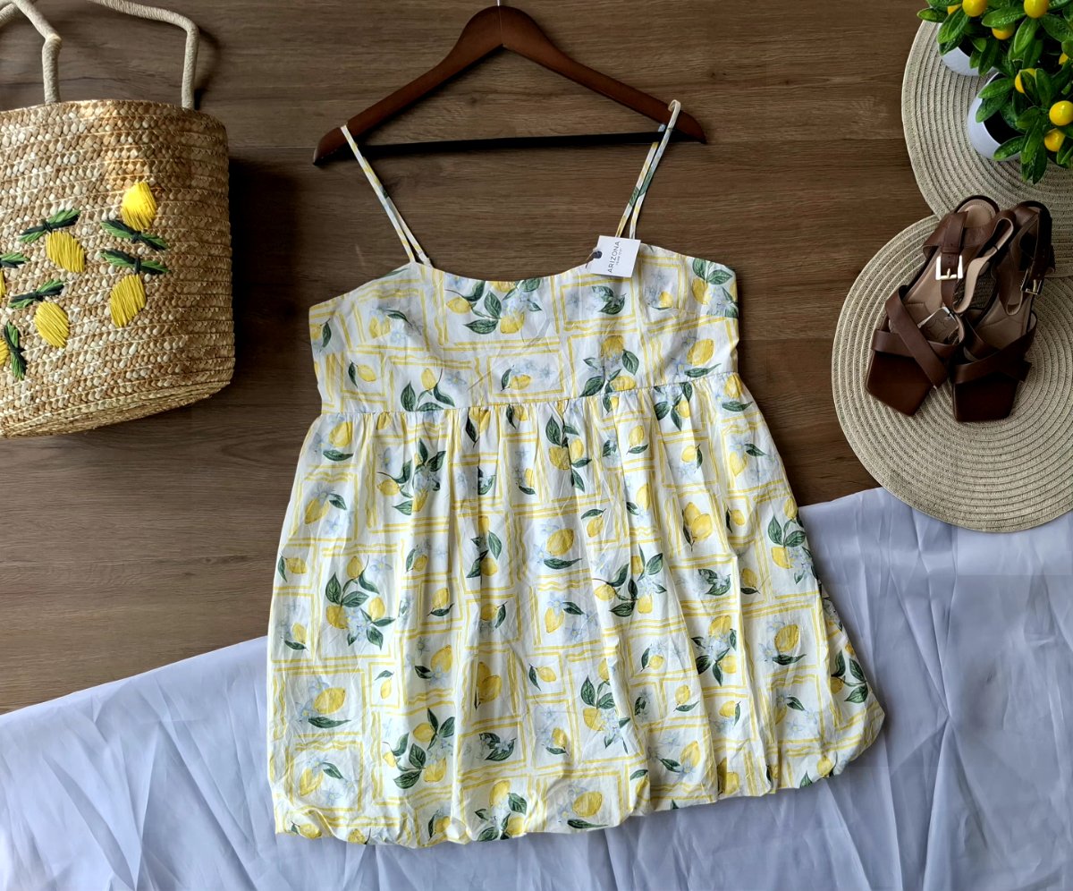 Vestido ARIZONA JEAN CO Lemon Garden — miniatura 2