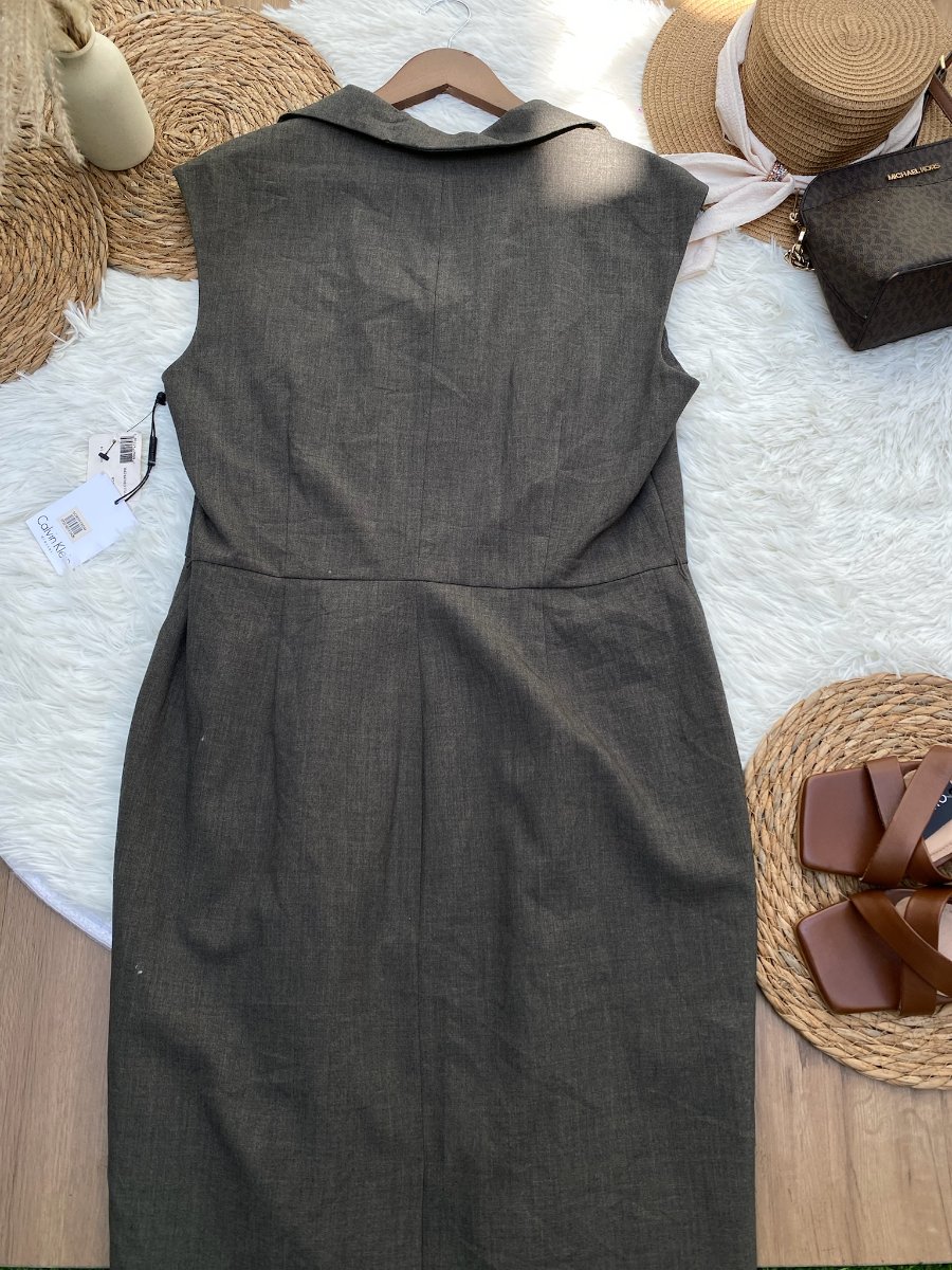 Vestido CALVIN KLEIN Elegancia Ejecutiva — miniatura 3