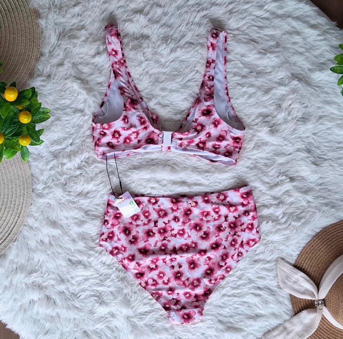 Bikini Floral PRIMARK de Tiro Alto — miniatura 4