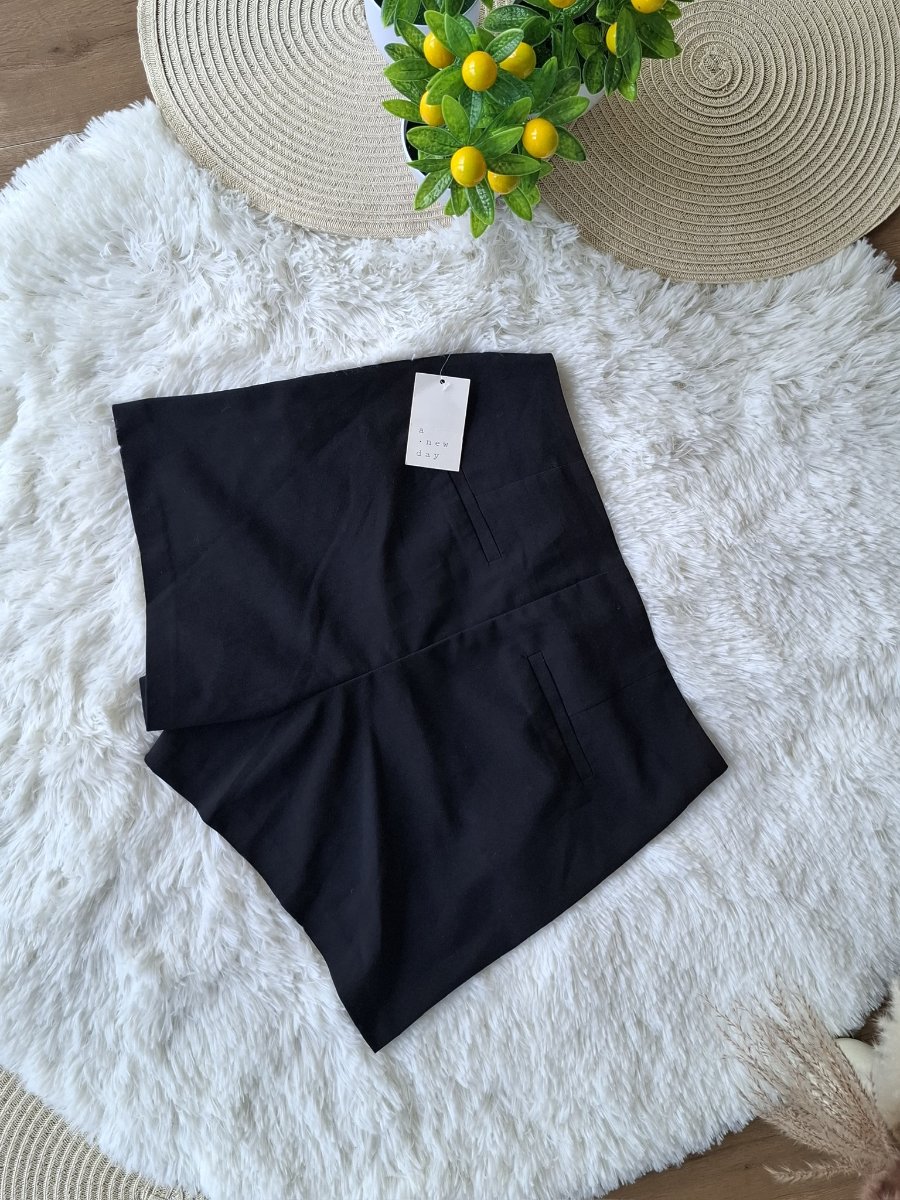 Short de Vestir Tiro Alto Negro A NEW DAY — miniatura 3