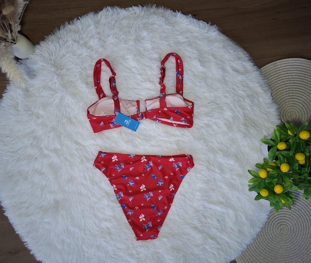 Bikini estampado floral CUPSHE — miniatura 3