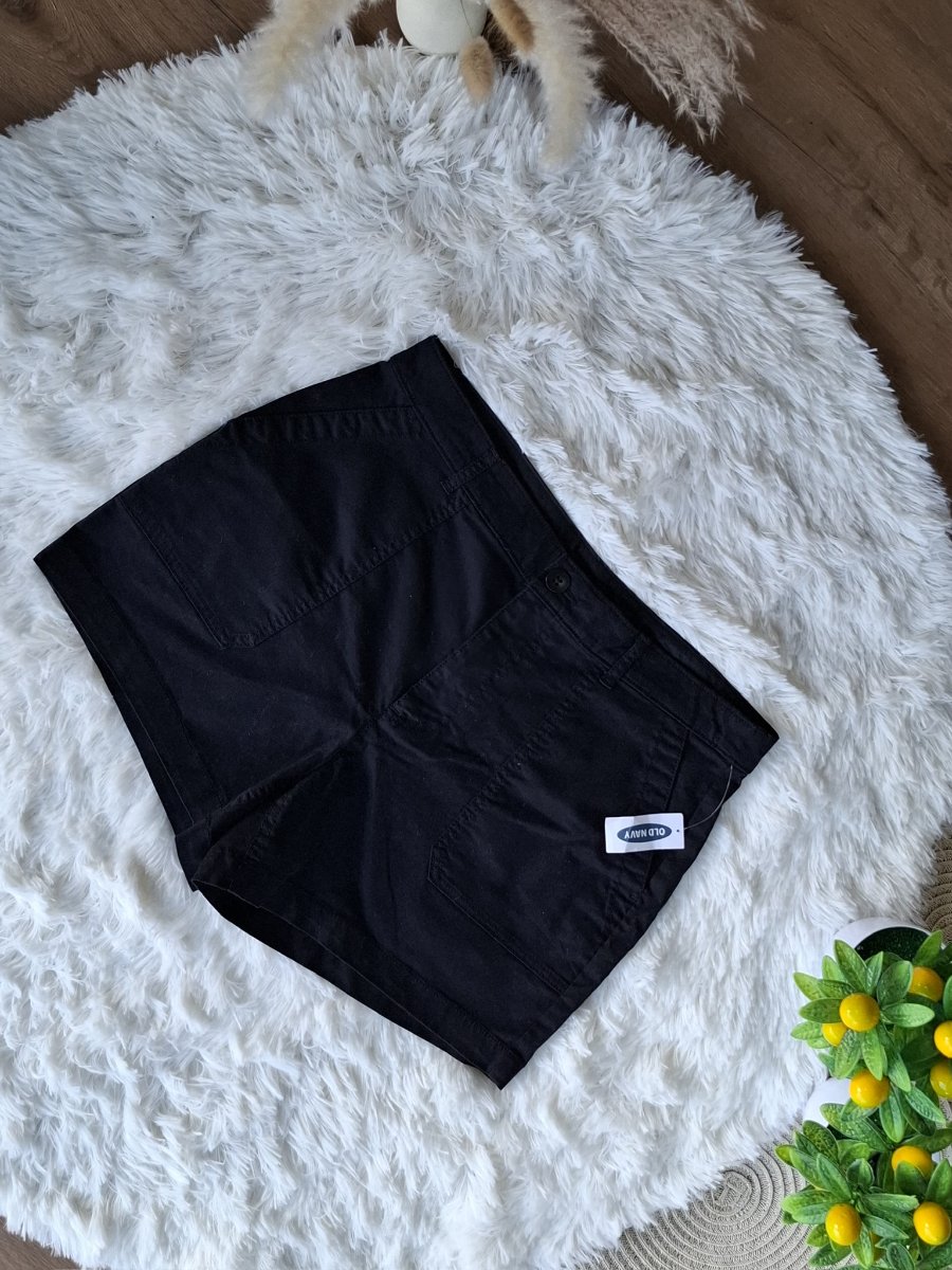 Short cargo negro OLD NAVY — miniatura 2