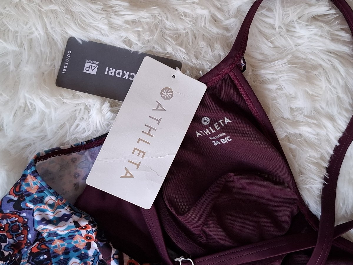 Traje de baño ATHLETA Estampado Tribal Ajustable — miniatura 5