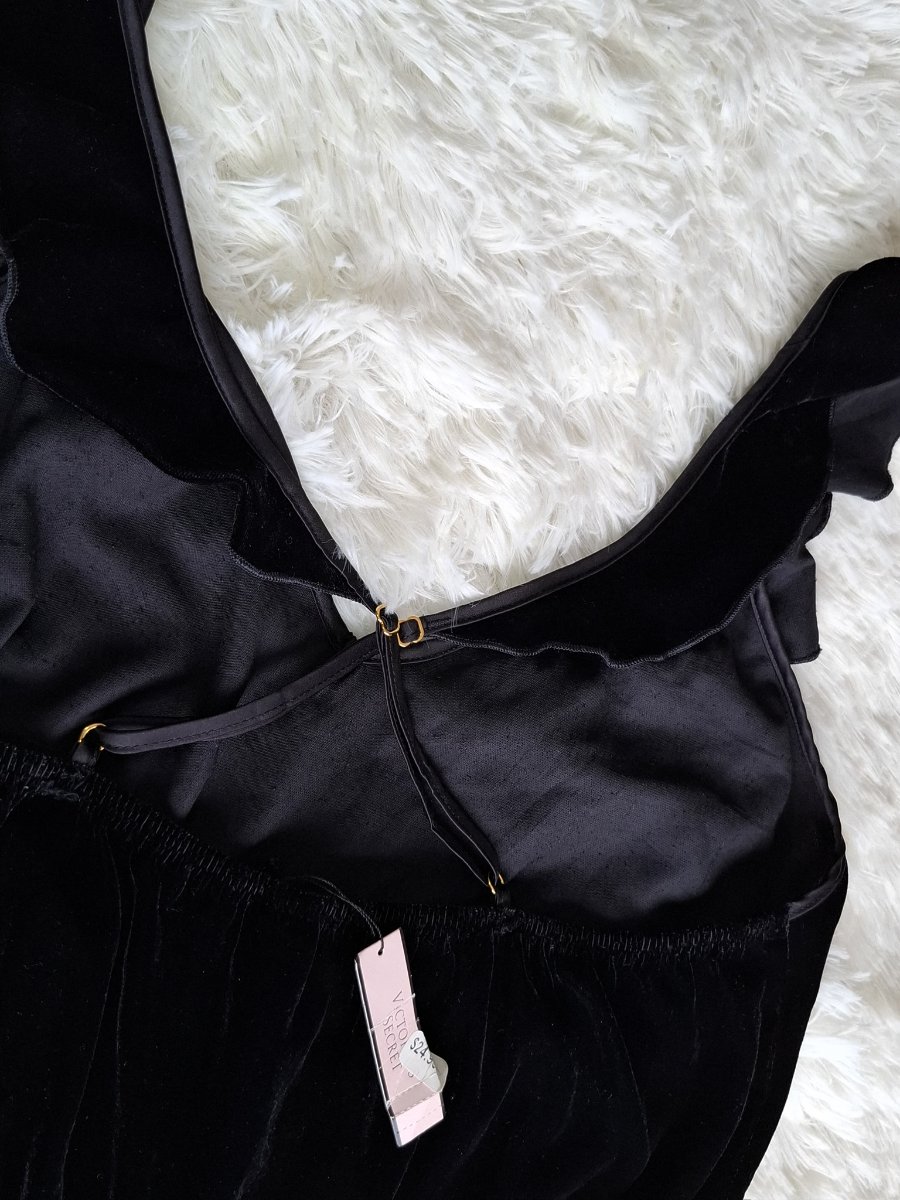 Romper Velvet Noir VICTORIA'S SECRET — miniatura 4
