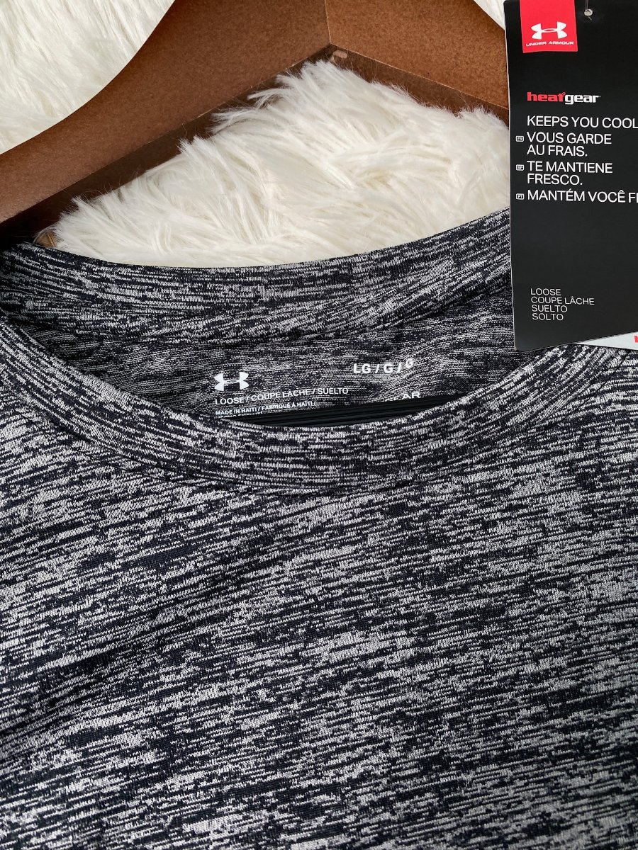 Playera Deportiva HeatGear UNDER ARMOUR Jaspeada — miniatura 4