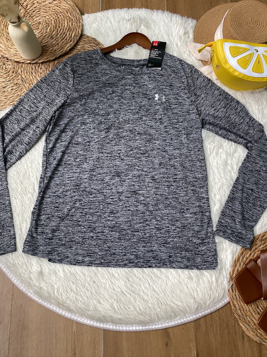 Playera Deportiva HeatGear UNDER ARMOUR Jaspeada — miniatura 2