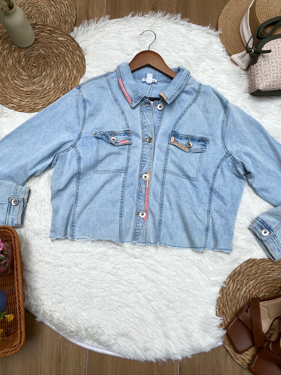 Chamarra TRIBAL JEANS Denim Aurora — miniatura 2