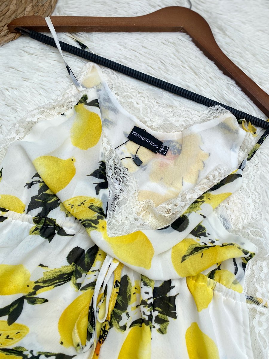 Enterizo Limone PRETTYLITTLETHING — miniatura 4