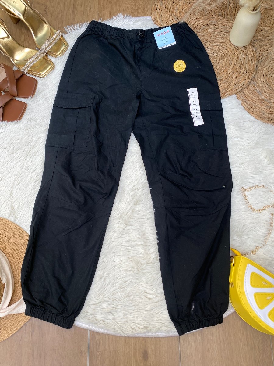 Jogger Cargo CAT & JACK Negro — miniatura 2