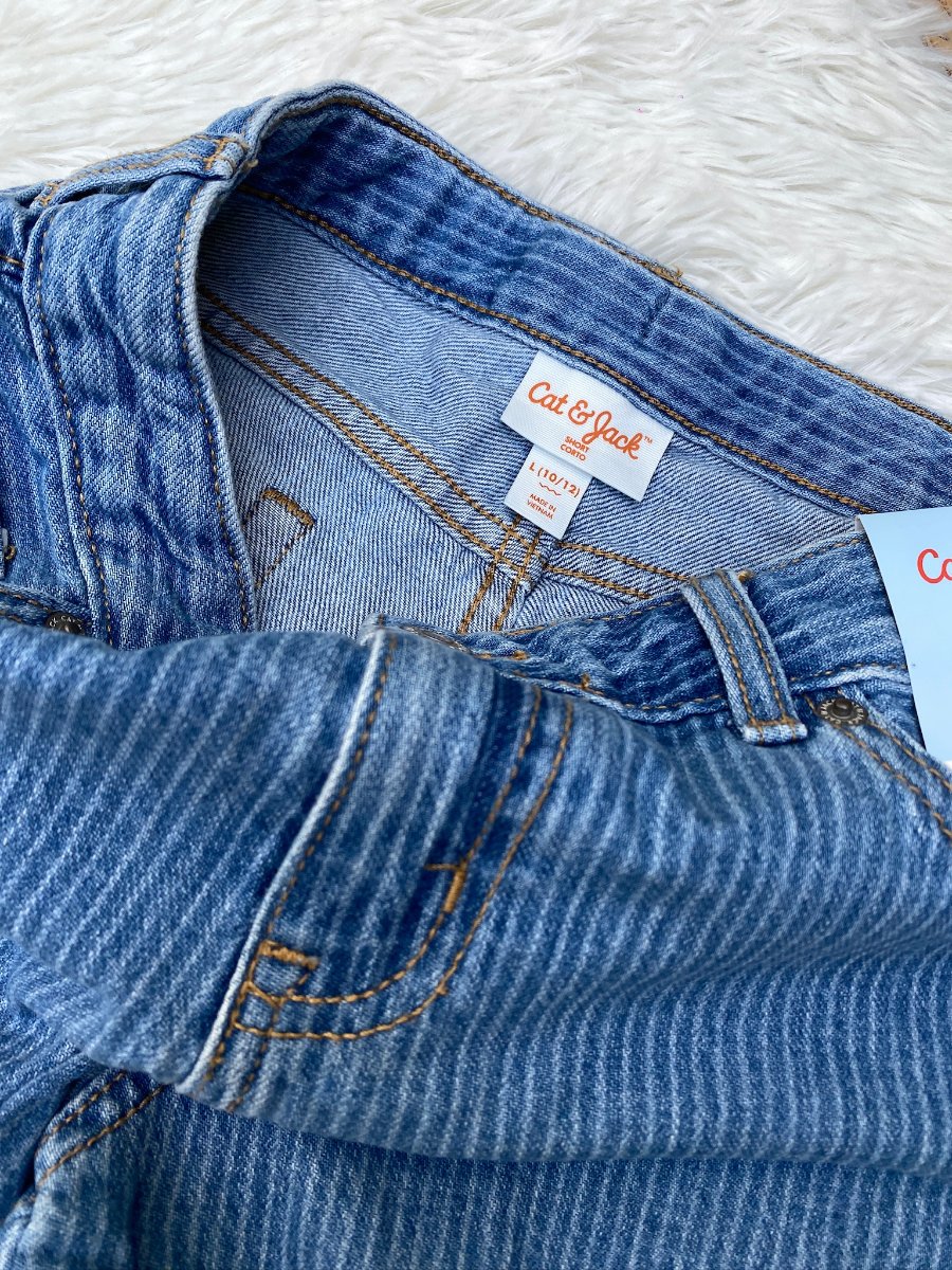 Short Denim CAT & JACK Azul Claro — miniatura 4