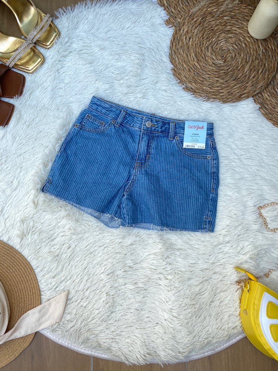Short Denim CAT & JACK Azul Claro — miniatura 2