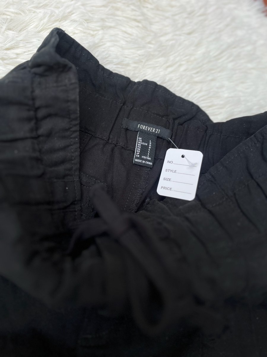 Short Paperbag FOREVER 21 Negro — miniatura 4
