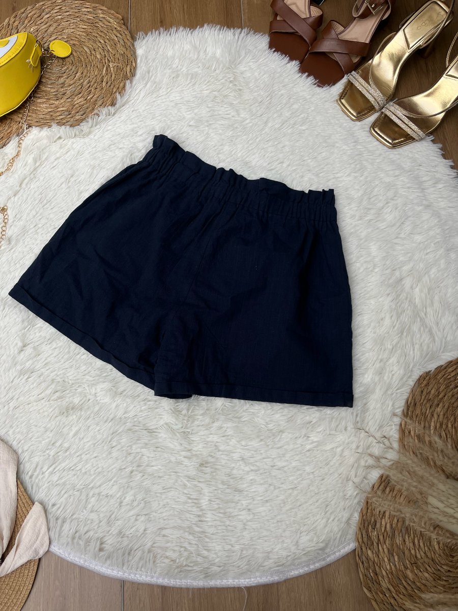 Short Paperbag MOLLY BRACKEN Azul Marino — miniatura 3