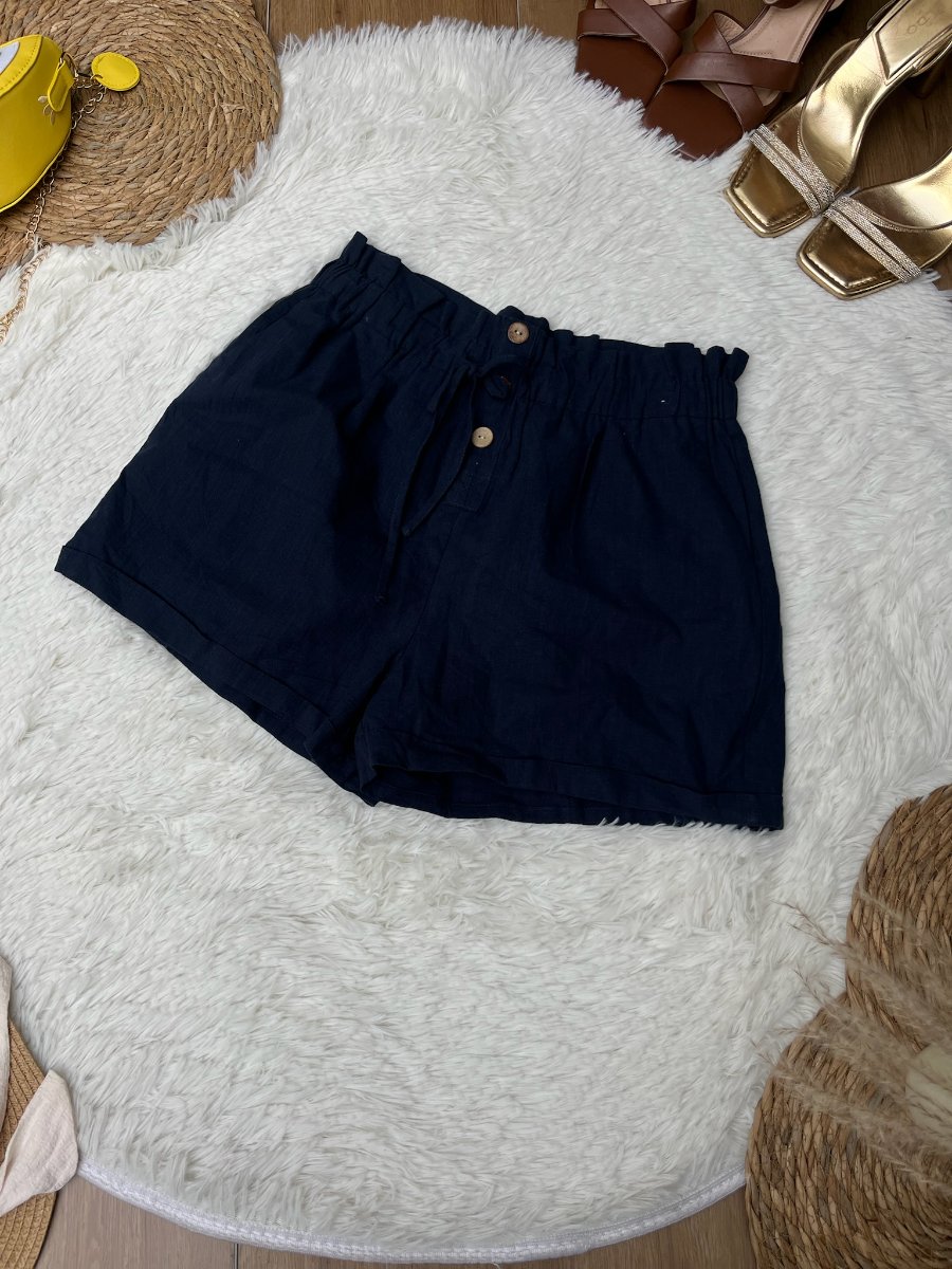 Short Paperbag MOLLY BRACKEN Azul Marino — miniatura 2