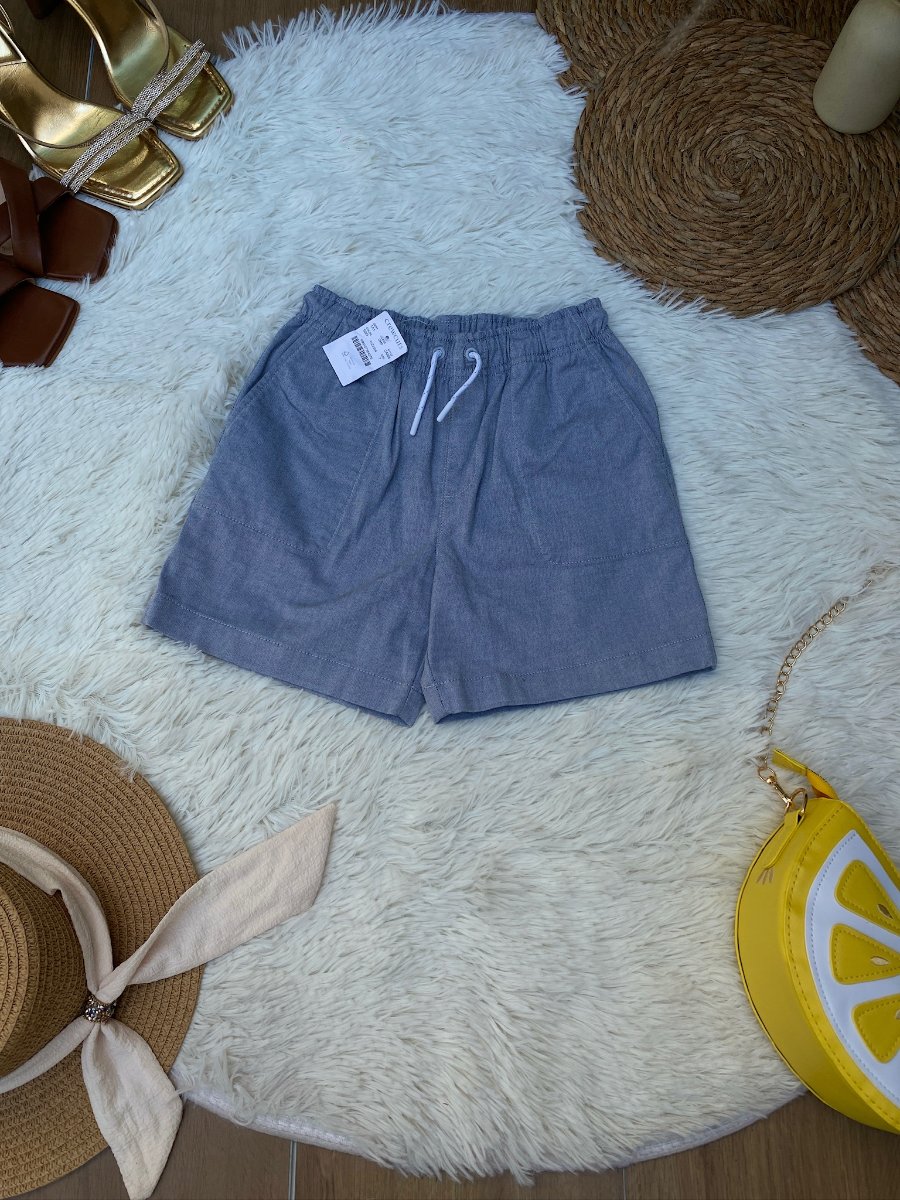 Short CREWCUTS Gris con Cintura Elástica — miniatura 2